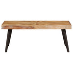 Coffee Table Solid Mango Wood 90x55x36 cm - Bargainia.com - 