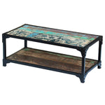 Coffee Table Solid Reclaimed Wood - Bargainia.com - 