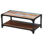 Coffee Table Solid Reclaimed Wood - Bargainia.com - 