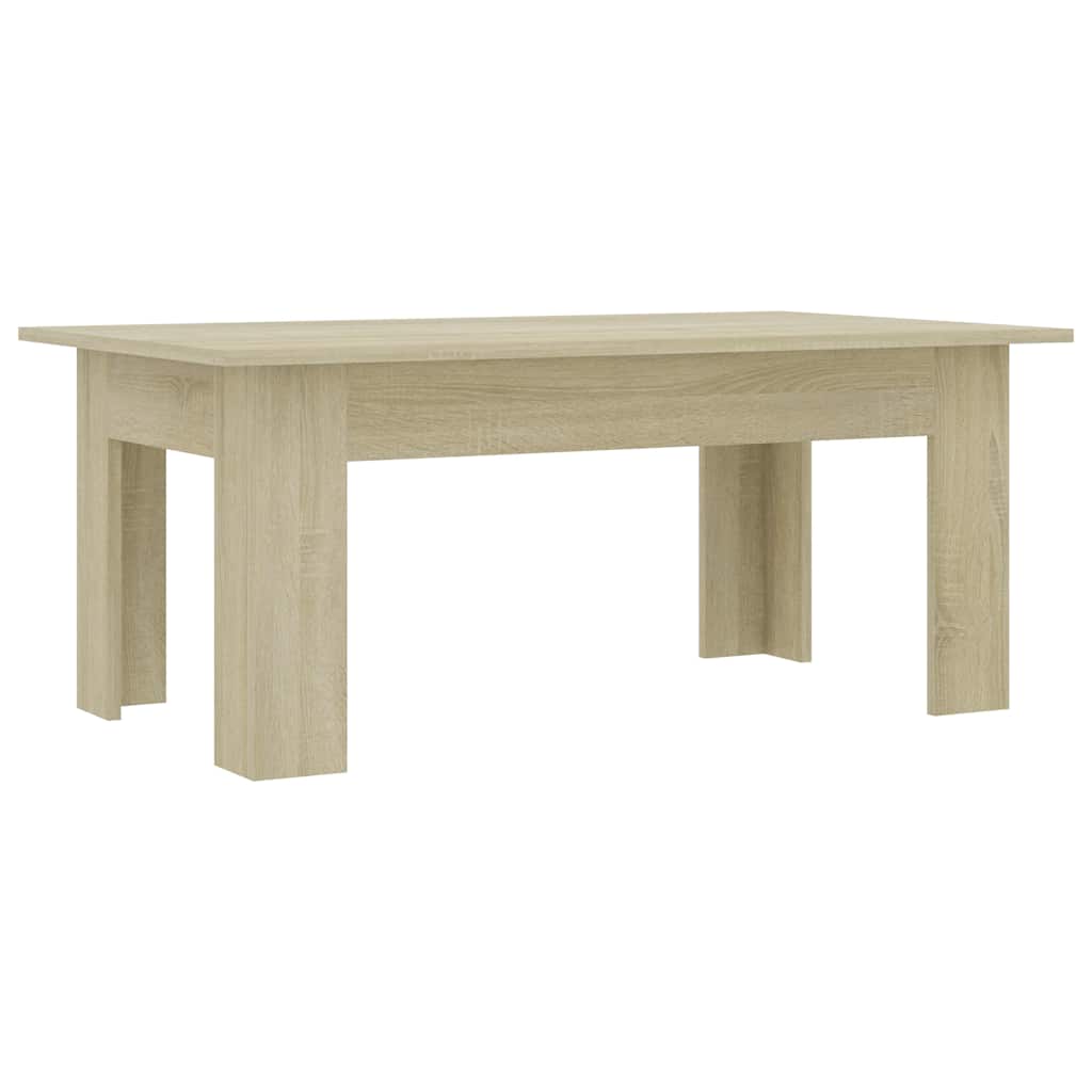 Coffee Table Sonoma Oak 100x60x42 cm Engineered Wood - Bargainia.com - 8719883816968 - 801182