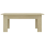 Coffee Table Sonoma Oak 100x60x42 cm Engineered Wood - Bargainia.com - 