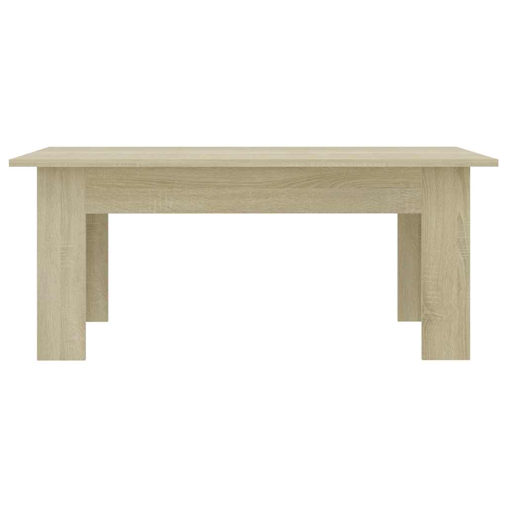 Coffee Table Sonoma Oak 100x60x42 cm Engineered Wood - Bargainia.com - 8719883816968 - 801182