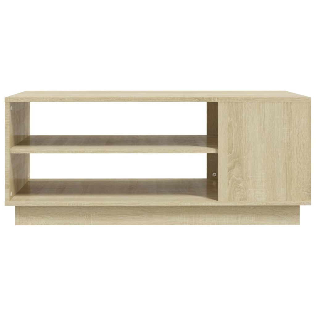Coffee Table Sonoma Oak 102x55x43 cm Engineered Wood - Bargainia.com - 8720286836217 - 810283