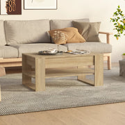 Coffee Table Sonoma Oak 102x55x45 cm Engineered Wood - Bargainia.com - 8720286963623 - 810902