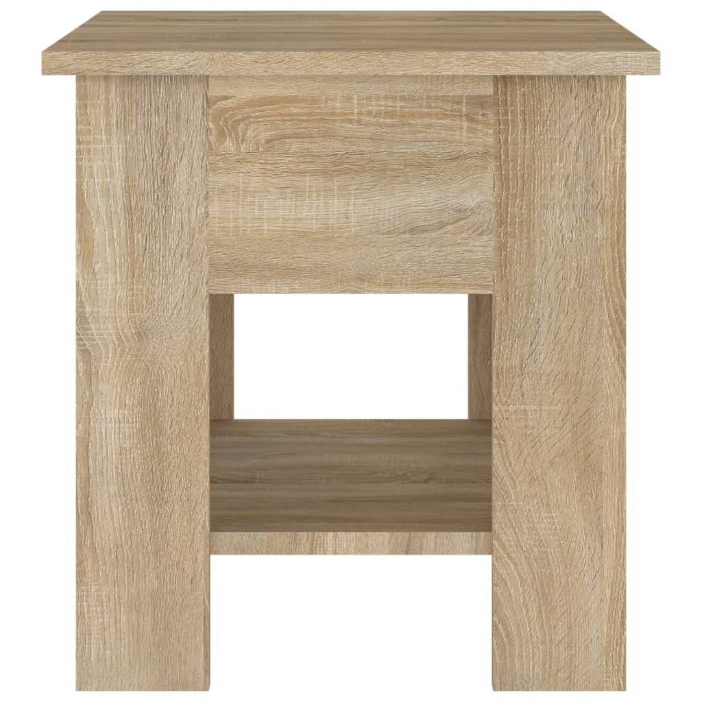 Coffee Table Sonoma Oak 40x40x42 cm Engineered Wood - Bargainia.com - 8720286836163 - 810274