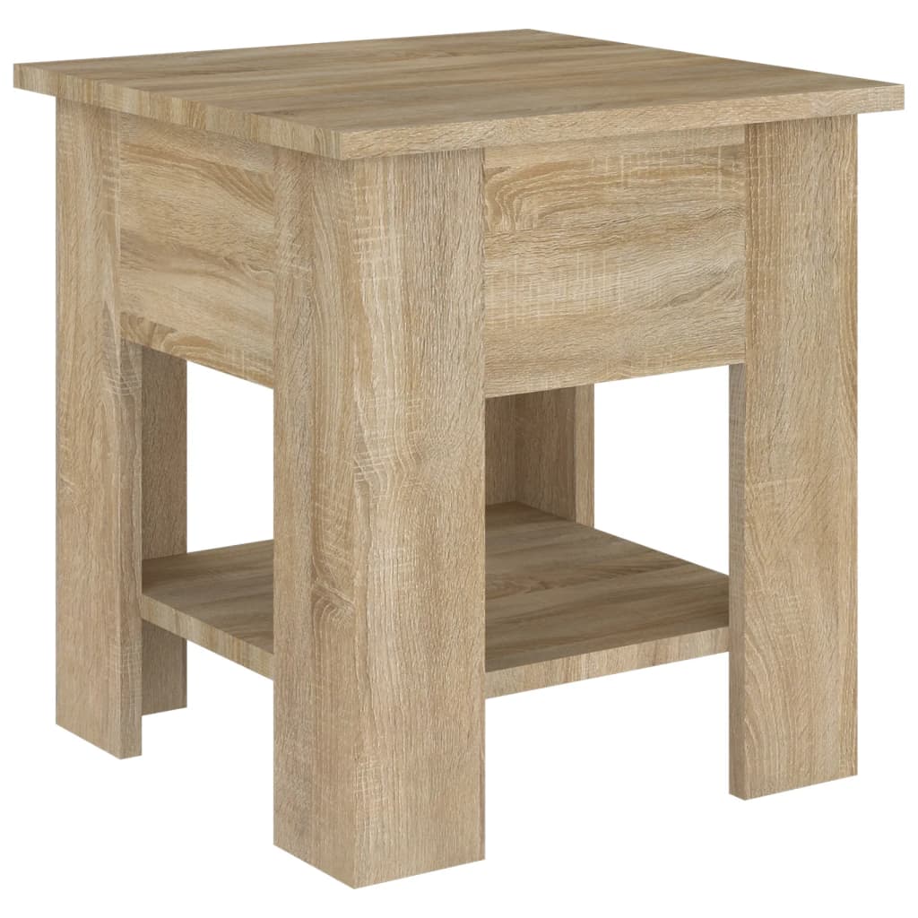 Coffee Table Sonoma Oak 40x40x42 cm Engineered Wood - Bargainia.com - 8720286836163 - 810274