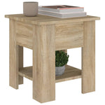 Coffee Table Sonoma Oak 40x40x42 cm Engineered Wood - Bargainia.com - 