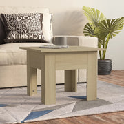 Coffee Table Sonoma Oak 55x55x42 cm Engineered Wood - Bargainia.com - 8720286835968 - 810238