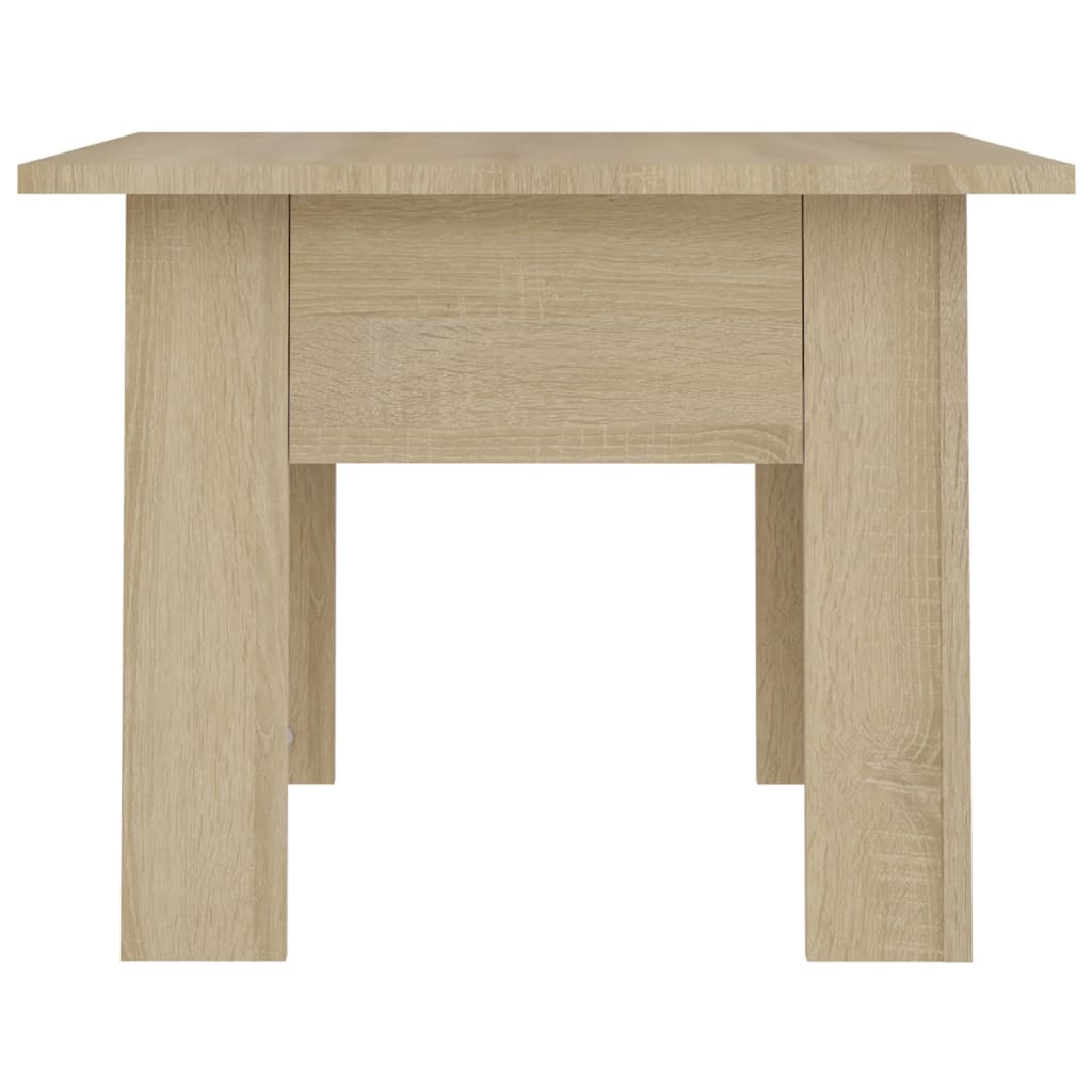 Coffee Table Sonoma Oak 55x55x42 cm Engineered Wood - Bargainia.com - 