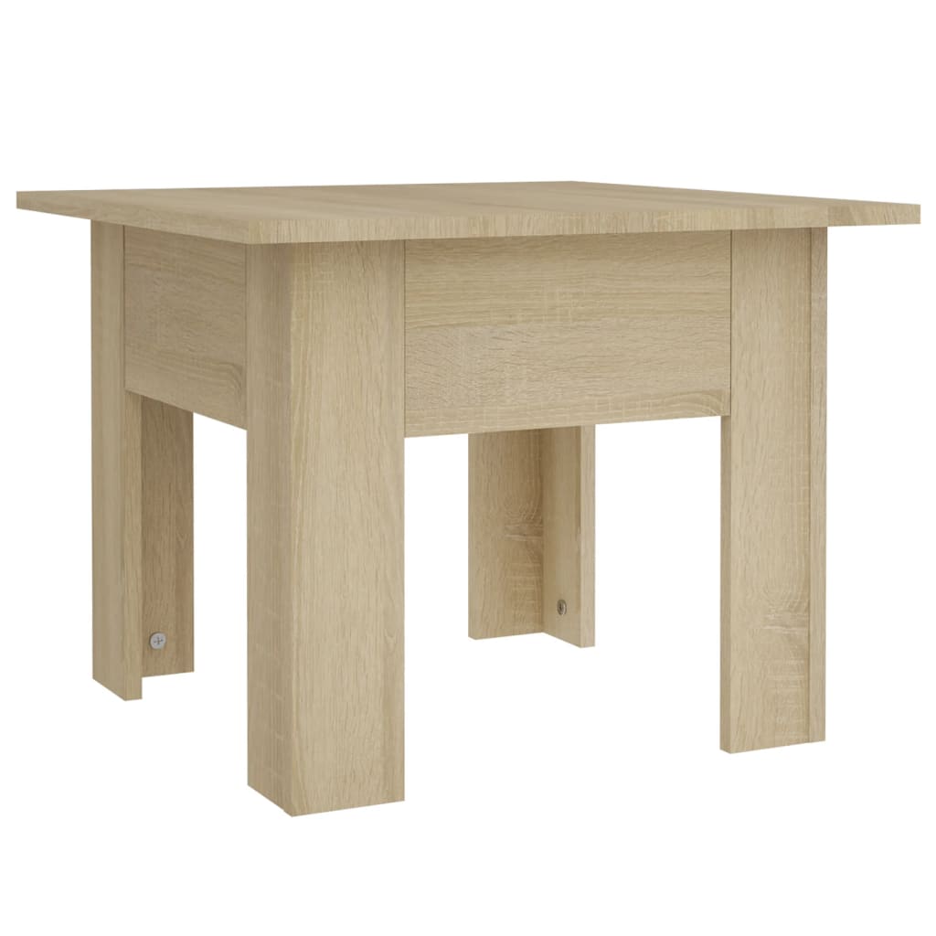 Coffee Table Sonoma Oak 55x55x42 cm Engineered Wood - Bargainia.com - 8720286835968 - 810238