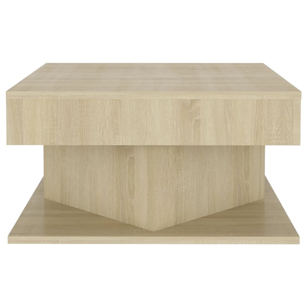 Coffee Table Sonoma Oak 57x57x30 cm Engineered Wood - Bargainia.com - 8720286607114 - 808371
