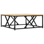 Coffee Table Sonoma Oak 70x70x30 cm Engineered Wood - Bargainia.com - 