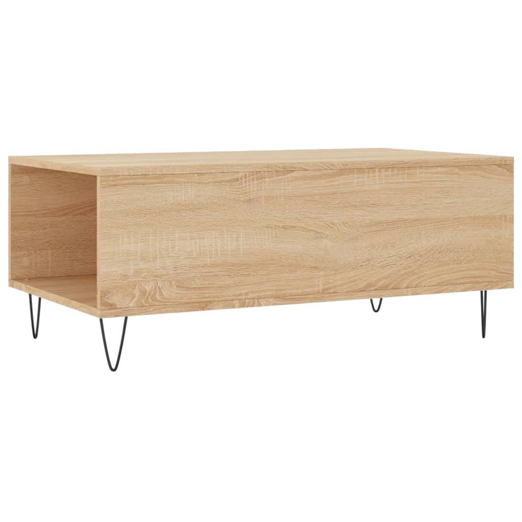 Coffee Table Sonoma Oak 90x50x36.5 cm Engineered Wood - Bargainia.com - 8720845872502 - 830807