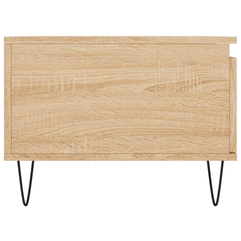 Coffee Table Sonoma Oak 90x50x36.5 cm Engineered Wood - Bargainia.com - 8720845872502 - 830807