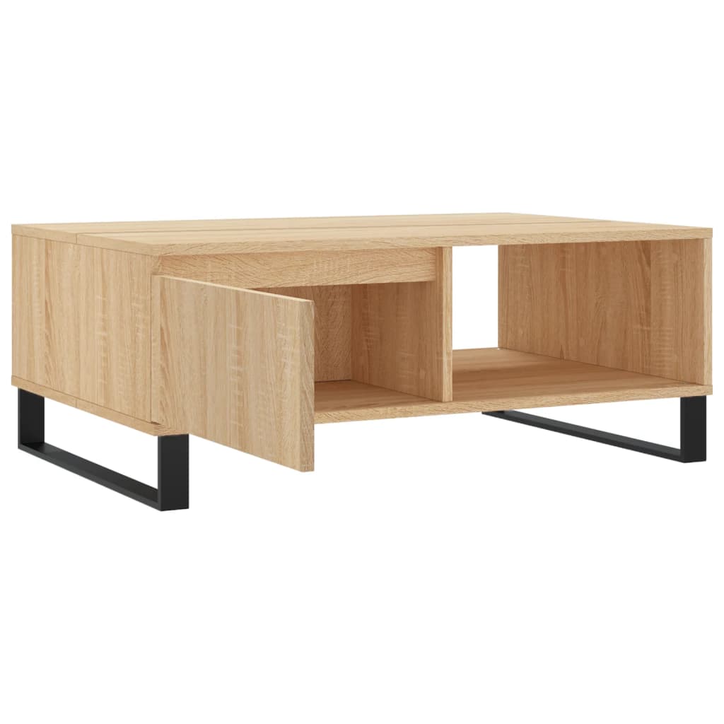 Coffee Table Sonoma Oak 90x60x35 cm Engineered Wood - Bargainia.com - 8720845438791 - 827071