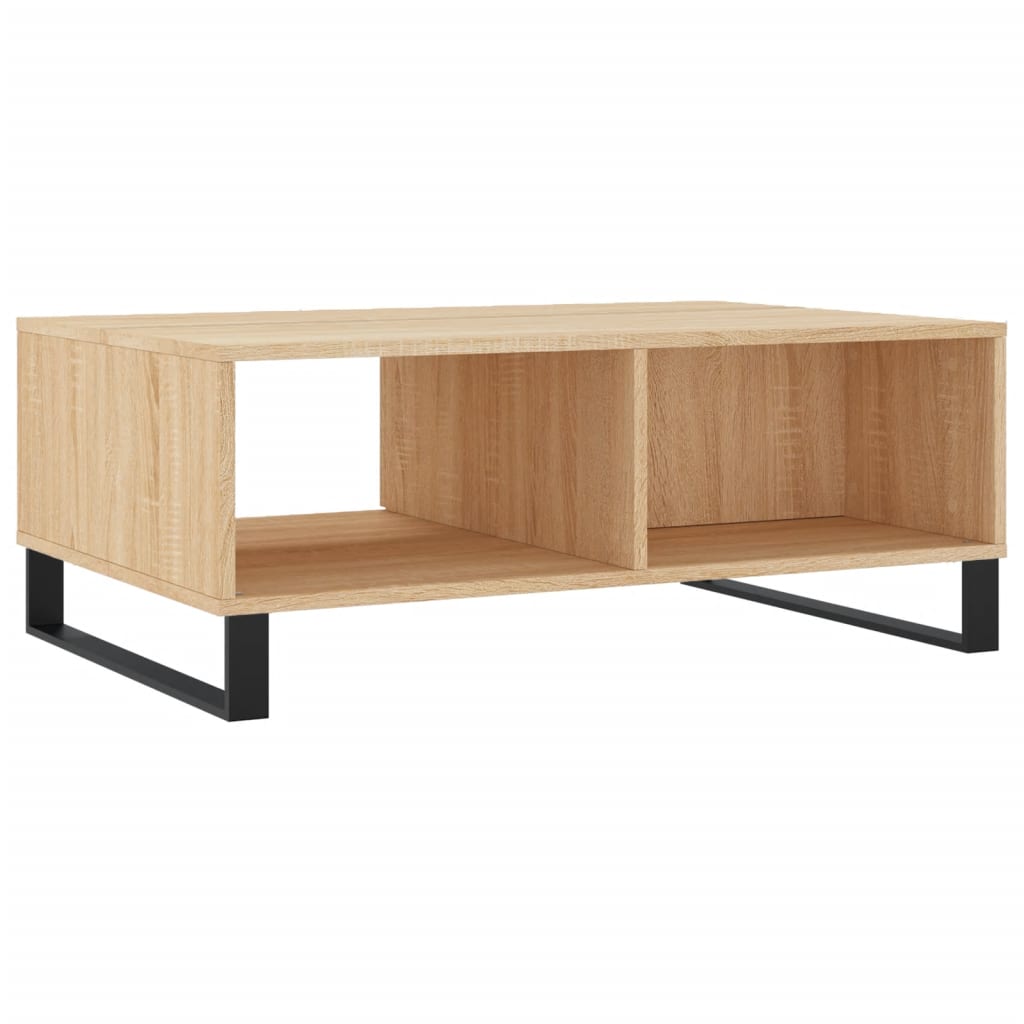 Coffee Table Sonoma Oak 90x60x35 cm Engineered Wood - Bargainia.com - 8720845438791 - 827071