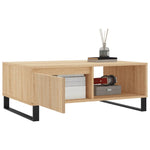 Coffee Table Sonoma Oak 90x60x35 cm Engineered Wood - Bargainia.com - 