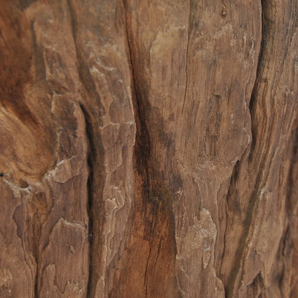 Coffee Table Teak Glass 50x40 cm - Bargainia.com - 8718475568322 - 245069