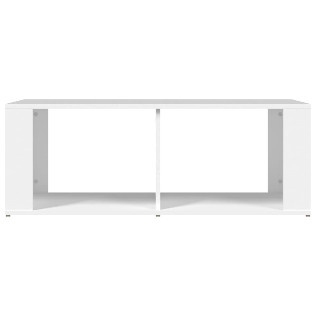 Coffee Table White 100x50x36 cm Engineered Wood - Bargainia.com - 