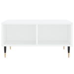 Coffee Table White 60x60x30 cm Engineered Wood - Bargainia.com - 