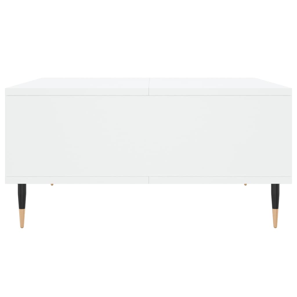 Coffee Table White 60x60x30 cm Engineered Wood - Bargainia.com - 
