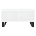 Coffee Table White 60x60x30 cm Engineered Wood - Bargainia.com - 