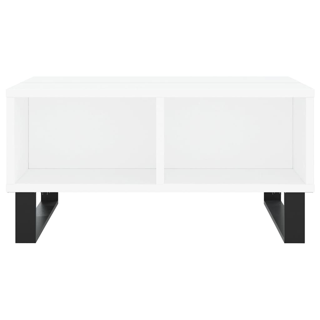 Coffee Table White 60x60x30 cm Engineered Wood - Bargainia.com - 8720845906955 - 827044