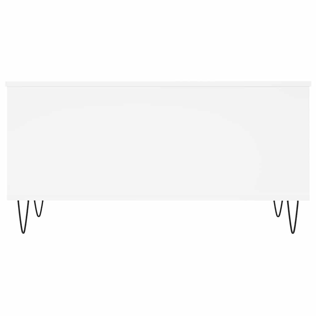 Coffee Table White 90x44.5x45 cm Engineered Wood - Bargainia.com - 