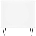 Coffee Table White 90x44.5x45 cm Engineered Wood - Bargainia.com - 