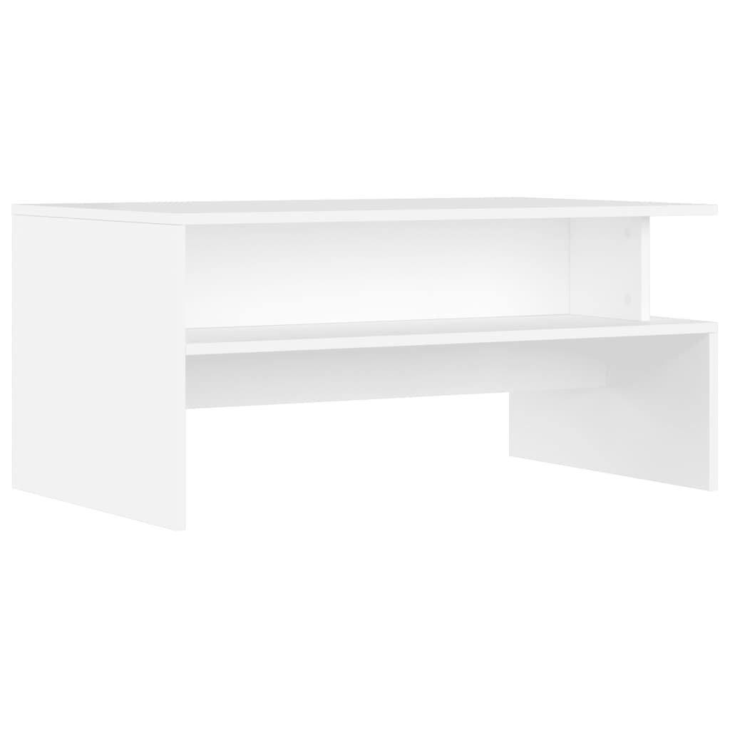 Coffee Table White 90x55x42.5 cm Engineered Wood - Bargainia.com - 8720845925345 - 834278