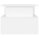 Coffee Table White 90x55x42.5 cm Engineered Wood - Bargainia.com - 