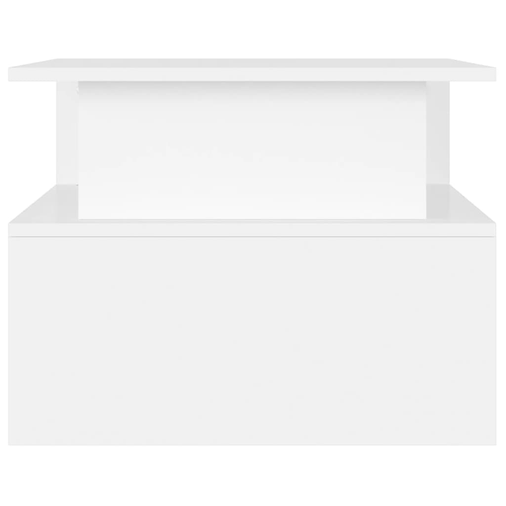 Coffee Table White 90x55x42.5 cm Engineered Wood - Bargainia.com - 