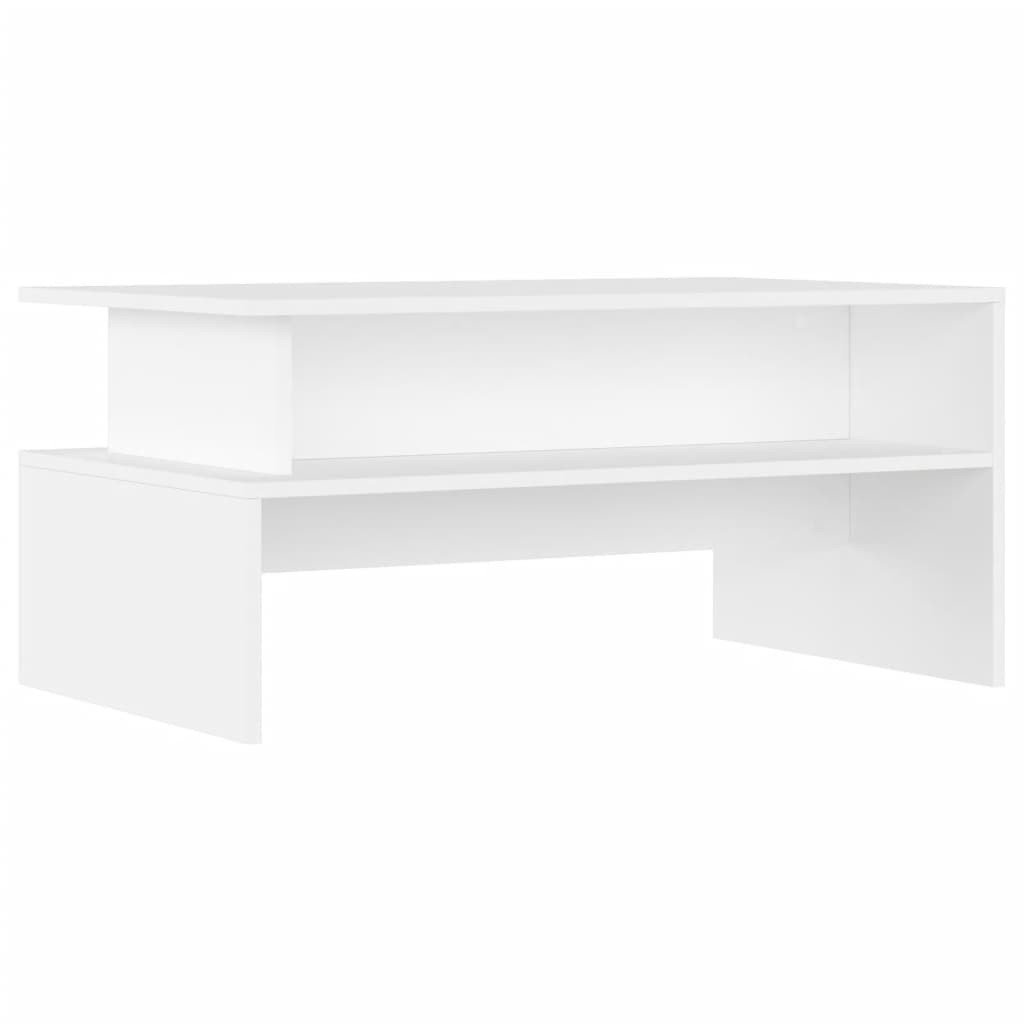 Coffee Table White 90x55x42.5 cm Engineered Wood - Bargainia.com - 8720845925345 - 834278