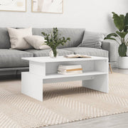 Coffee Table White 90x55x42.5 cm Engineered Wood - Bargainia.com - 8720845925345 - 834278