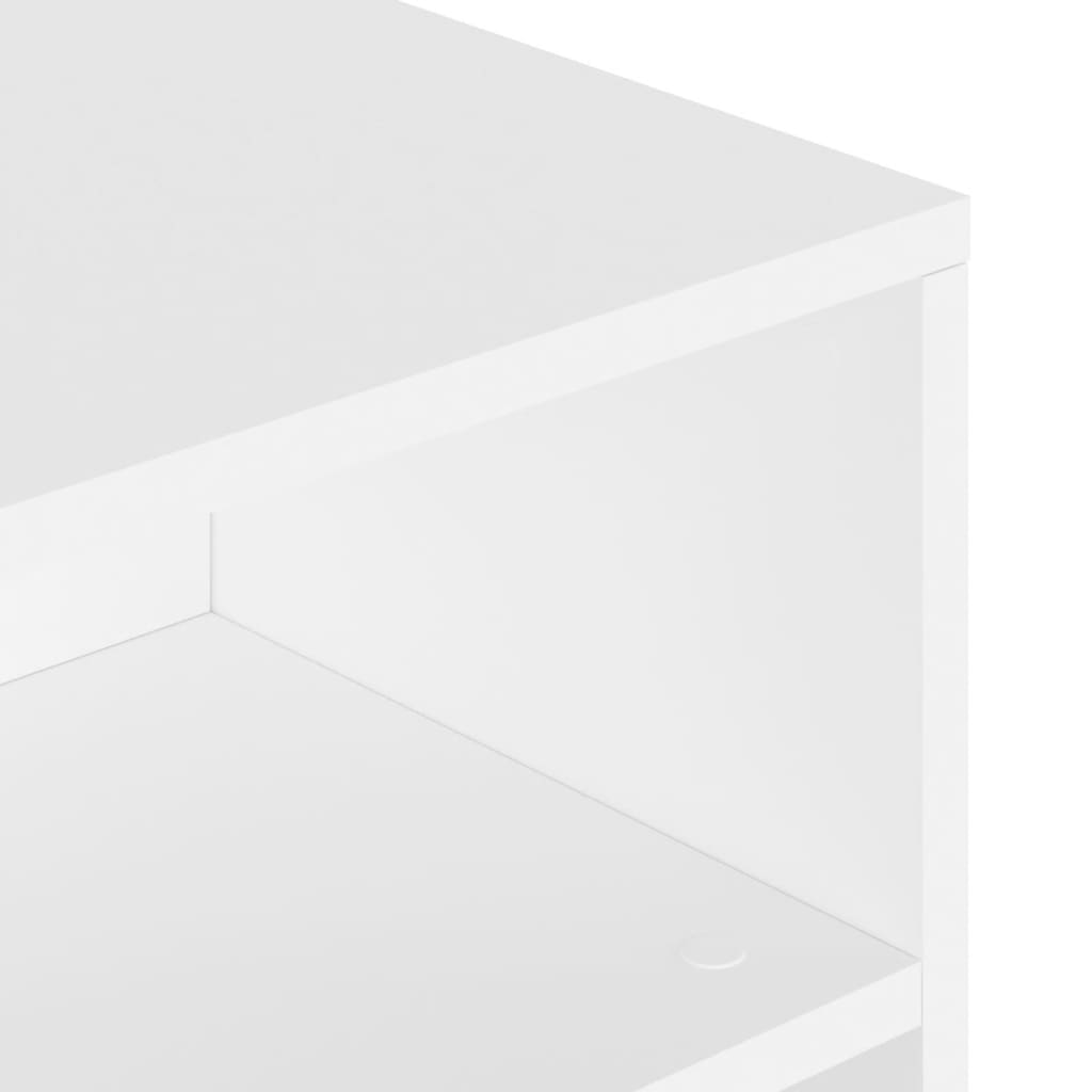 Coffee Table White 90x55x42.5 cm Engineered Wood - Bargainia.com - 8720845925345 - 834278