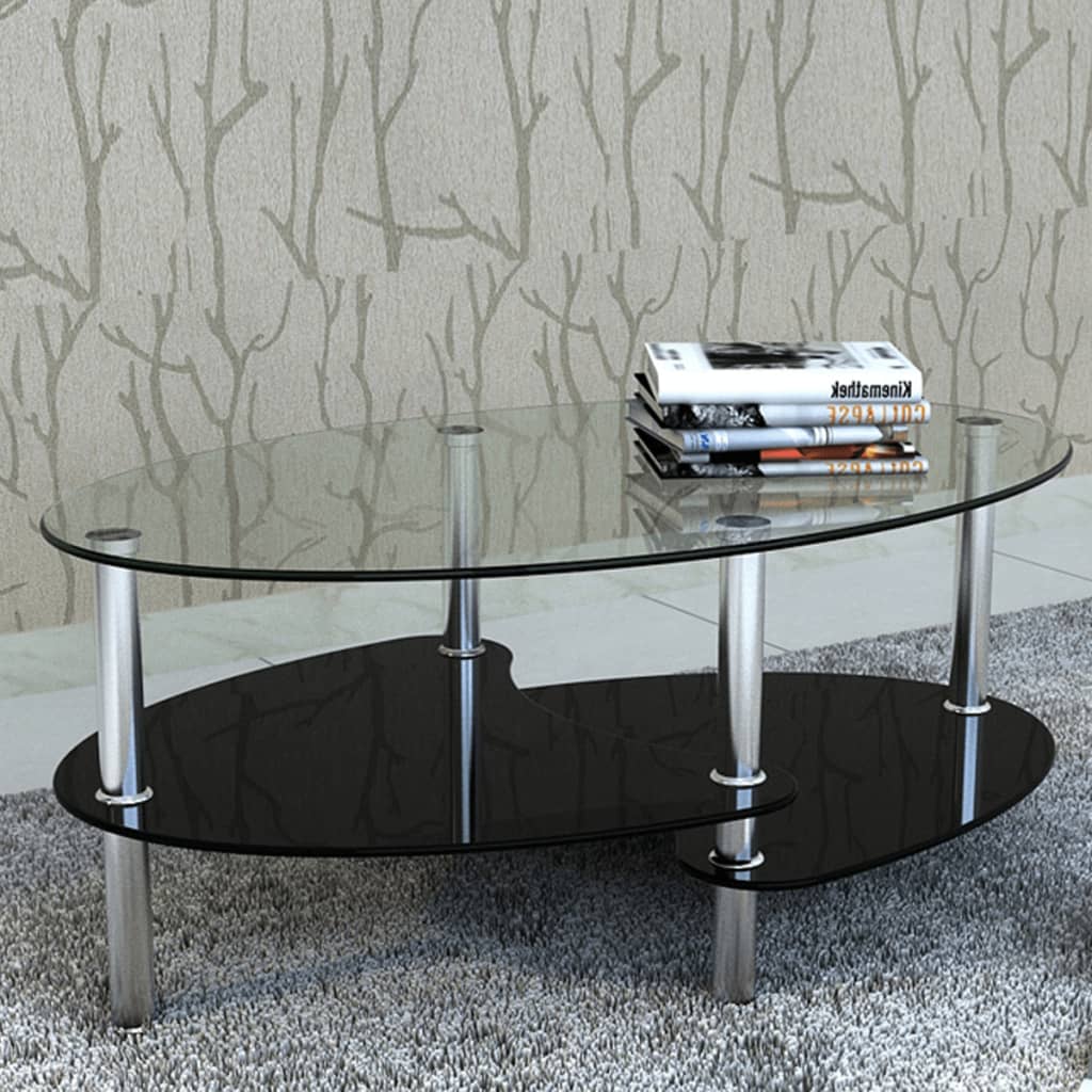 Coffee Table with Exclusive Design Black - Bargainia.com - 8718475851325 - 240509