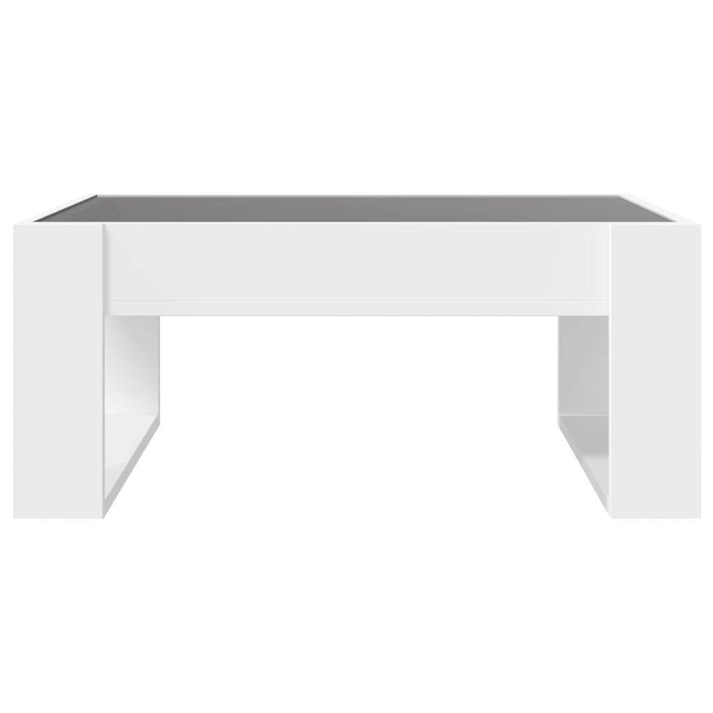 Coffee Table with Infinity LED White 70x53x30 cm - Bargainia.com - 8721102678073 - 847630