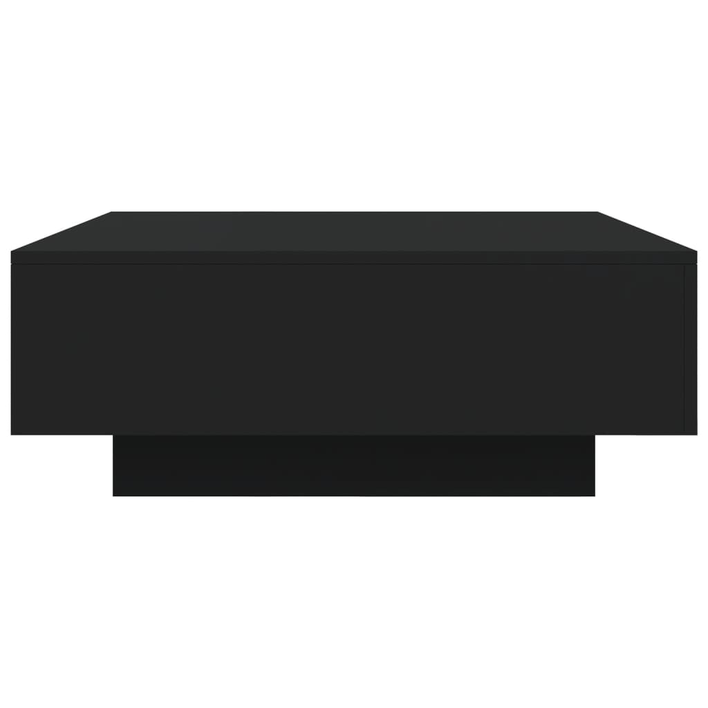 Coffee Table with LED Lights Black 80x80x31 cm - Bargainia.com - 8721012251731 - 836589