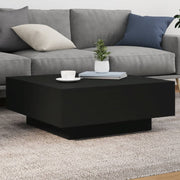 Coffee Table with LED Lights Black 80x80x31 cm - Bargainia.com - 8721012251731 - 836589