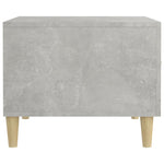 Coffee Tables 2 pcs Concrete Grey 50x50x40 cm Engineered Wood - Bargainia.com - 
