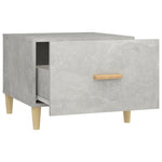 Coffee Tables 2 pcs Concrete Grey 50x50x40 cm Engineered Wood - Bargainia.com - 