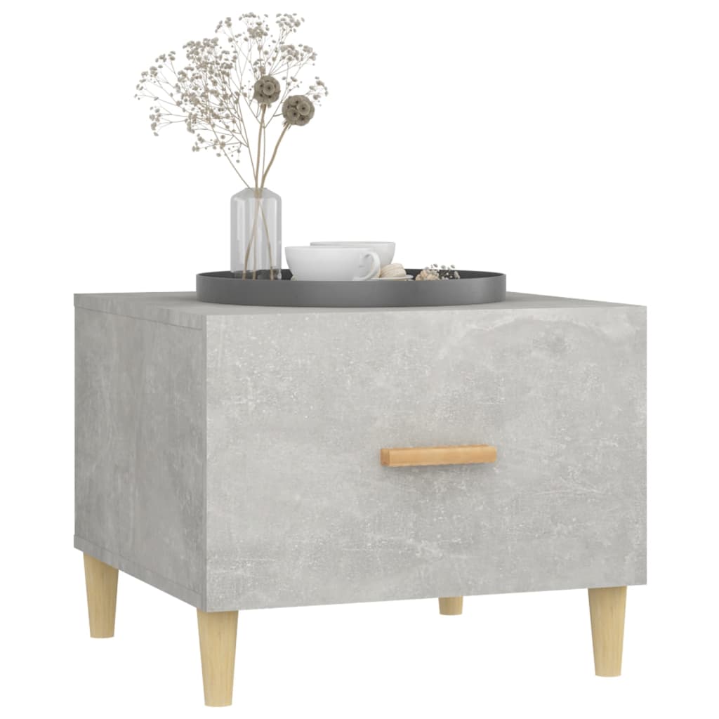 Coffee Tables 2 pcs Concrete Grey 50x50x40 cm Engineered Wood - Bargainia.com - 8720287082590 - 812717