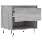 Coffee Tables 2 pcs Grey Sonoma 50x46x50 cm Engineered Wood - Bargainia.com - 