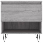 Coffee Tables 2 pcs Grey Sonoma 50x46x50 cm Engineered Wood - Bargainia.com - 