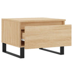 Coffee Tables 2 pcs Sonoma Oak 50x46x35 cm Engineered Wood - Bargainia.com - 
