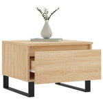 Coffee Tables 2 pcs Sonoma Oak 50x46x35 cm Engineered Wood - Bargainia.com - 