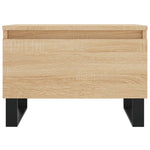 Coffee Tables 2 pcs Sonoma Oak 50x46x35 cm Engineered Wood - Bargainia.com - 