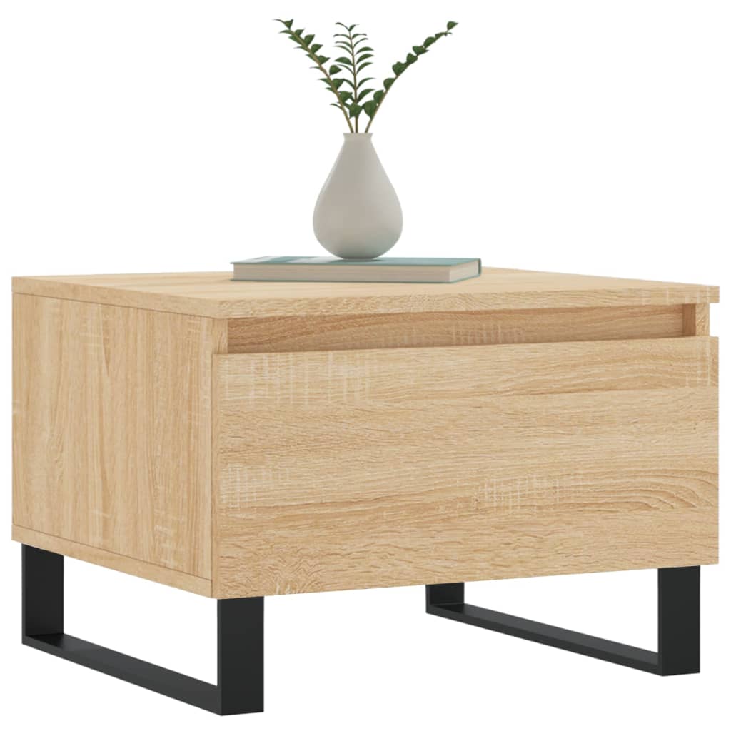 Coffee Tables 2 pcs Sonoma Oak 50x46x35 cm Engineered Wood - Bargainia.com - 8721012111943 - 830883
