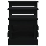 Coffee Tables 3 pcs Black Engineered Wood - Bargainia.com - 