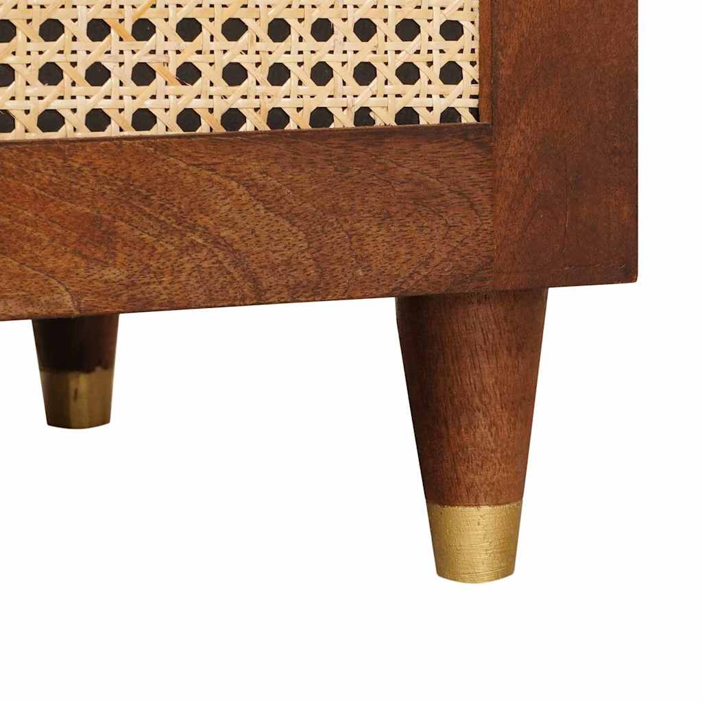 Coffee Tables Brown 80 x 50 x 40 cm Cane and solid mango wood - Bargainia.com - 8721158498830 - 4018884